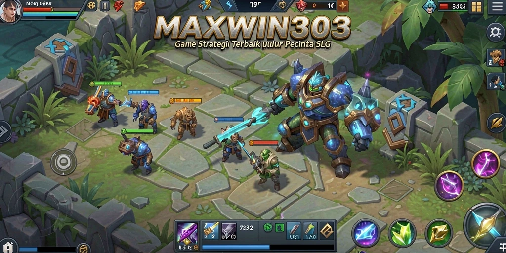 Tampilan gameplay menarik di MAXWIN303 dengan strategi SLG yang mendalam.