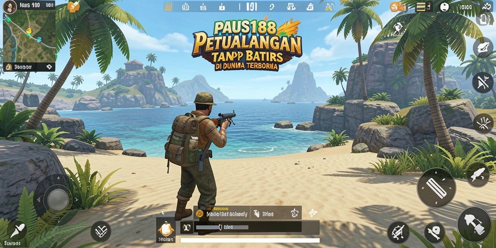 Tangkapan layar permainan PAUS188 menampilkan aksi petualangan luar biasa.