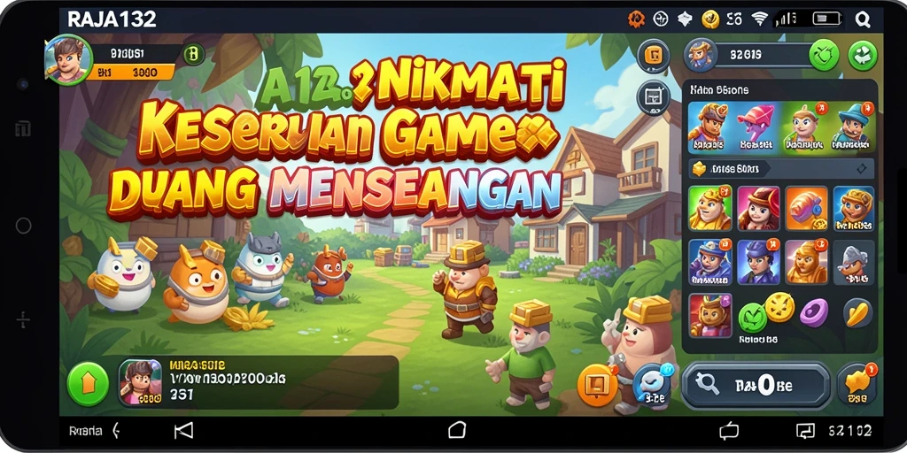 Screenshot gameplay RAJA132 menampilkan momen seru dan strategis dalam game Idle.