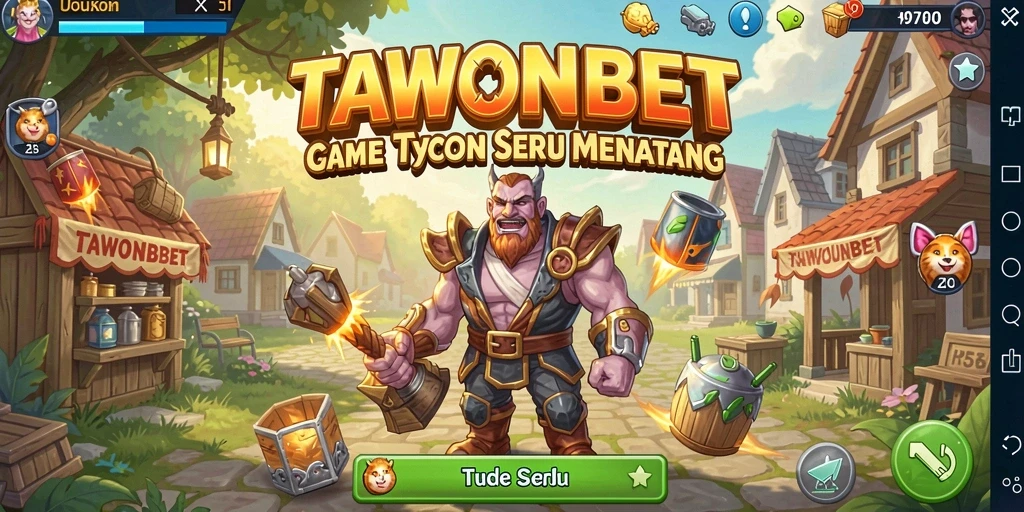 Screenshot TAWONBET menampilkan gameplay yang dinamis dan interaktif.